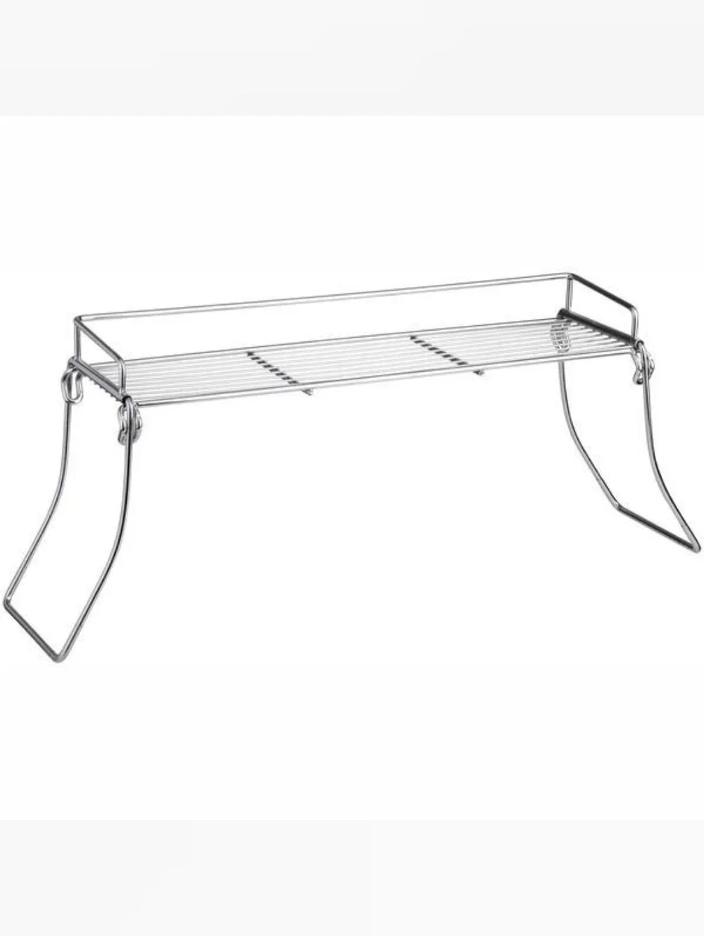 Mainstays Chrome Over the Sink Bathroom Shelf Caddy - Silver